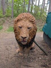 L&ouml;we, 3D Ziel, Bogenschie&szlig;en