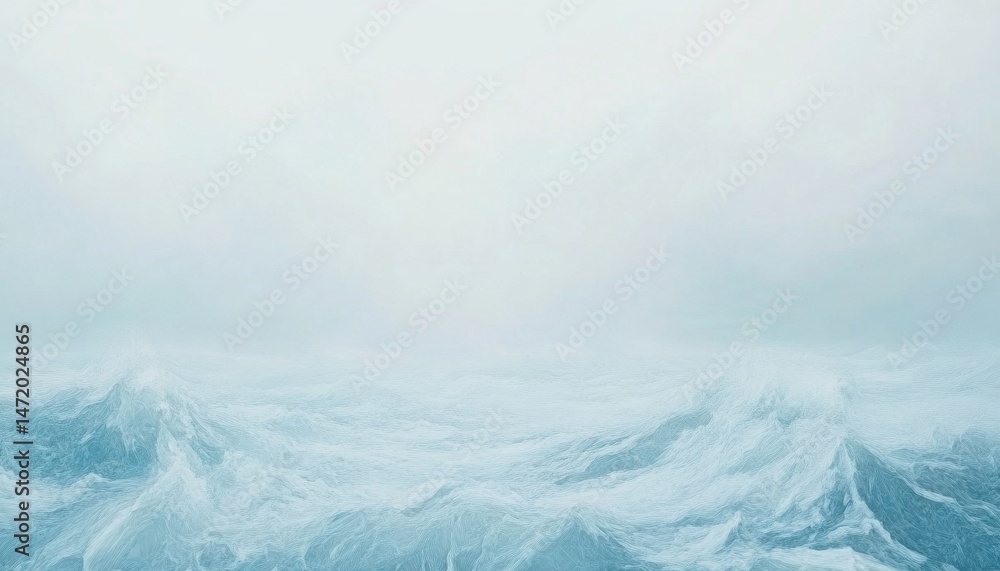 Poster abstract blue ocean waves with dynamic water texture for backgrounds and designs with white light an