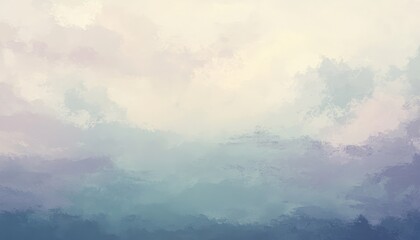 Fototapeta premium Abstract Gradient Painting with Textured Brush Strokes in Shades of Blue Purple and White for Modern Artistic Backgrounds and Creative Wallpaper Designs