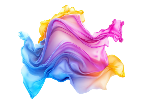 Vibrant header floating