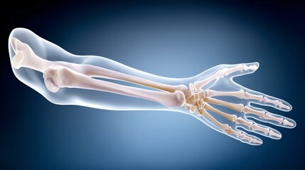 Human Arm Bone Structure