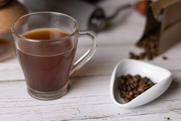 preparation of specialty coffee infusion