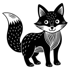  Cute Red Fox Vector Art Woodland Animal Character Design