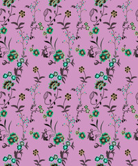 seamless floral background