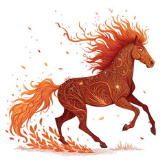 "Creative Fire Concept Vector Set — Abstract Flame Illustrations of Objects and Symbols on White Background"

