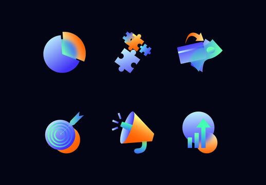 Digital Marketing Icon Collection