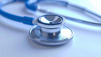 Vibrant Medical Stethoscope Symbolizing the Art of Healing and a Beacon of Hope in Healthcare and Wellness Practices