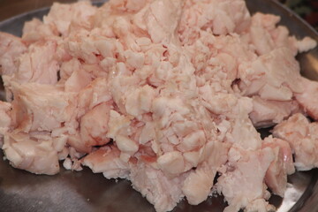 Beef Fat Close Up