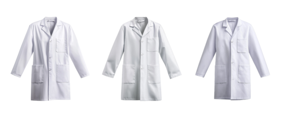 "Professional Medical Attire with Blue Scrubs and Stethoscope on White Background"