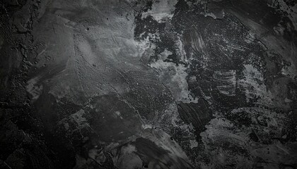 Dark Gritty Concrete Canvas with Texture and Deep Cracks Creating a Symphony of Roughness and Industrial Appeal