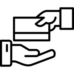 Payment Token line icon