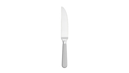 Fototapeta premium Knife's edge, a stark closeup against dark background illuminating the sharp blade