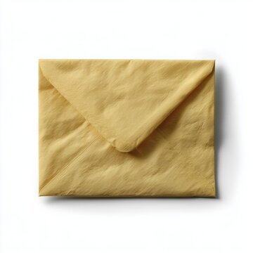 Golden envelope pulsates mystery, perfect for World Post Day or cryptic communications, wrapped in tactile parchment allure