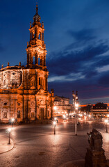 Fototapeta premium Dresden at Night