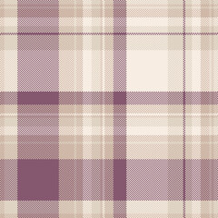 Subtle neutral plaid pattern in beige and mauve tones.  Elegant, versatile design perfect for textile prints, website backgrounds, or stationery.  Evokes a sense of warmth and sophistication.