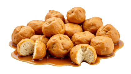 Fresh dough balls prepared for baking, a culinary delight with dough cutter fresh