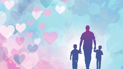 Father's Day Background Picture: Modern, Elegant, and Visually Appealing for Special Occasions