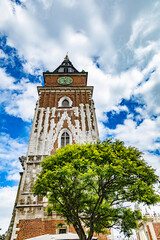 Cracovie Krakow the city streets and place in Poland