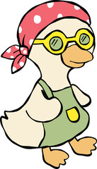 Cottagecore spring silly goose