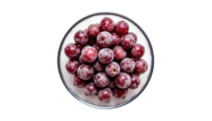 Bowl of freshly picked grapes, healthy and delicious treat fresh