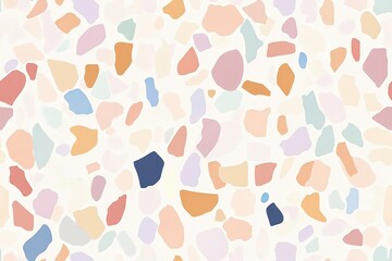 Colorful mosaic pattern on a light background.