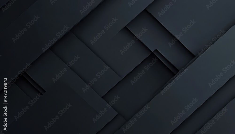Aufkleber dark grey geometric abstract background texture