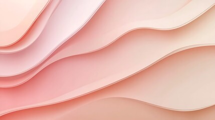 Obraz premium Pink Abstract Wave Background. (1)