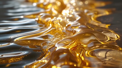 Sunset Reflections in Calm Water