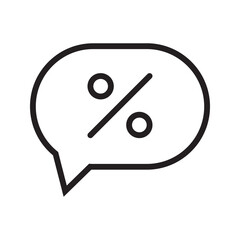 discount icon. Discount hanger board icon on transparent background. Discount sign on a wooden board. Discount board symbol hanging in shop, restaurant, vector illustration