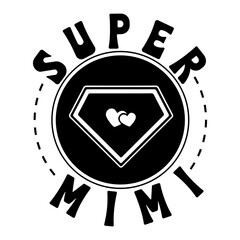 Fototapeta premium Super mimi SVG Design 