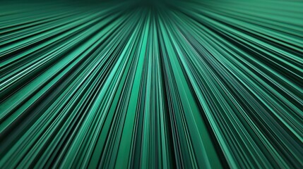 Obraz premium Abstract Green Lines Creating Dynamic Movement in a Futuristic Background for Creative Projects
