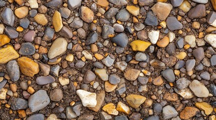 Naklejka premium Pebble stones background