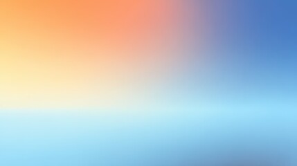 Obraz premium Soft, blended gradient of warm and cool tones.