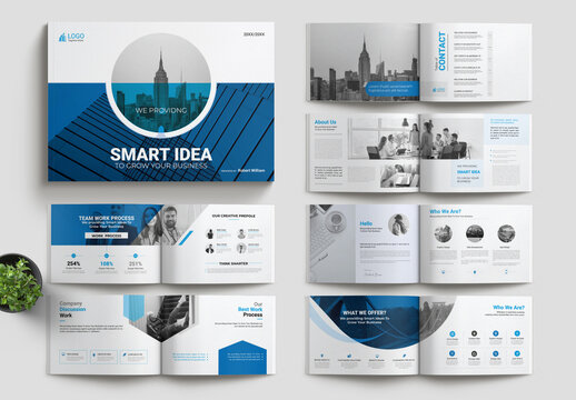 Modern Corporate Landscape Brochure