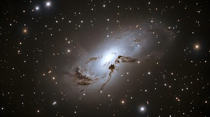 Massive Black Hole at Spiral Galaxy Core