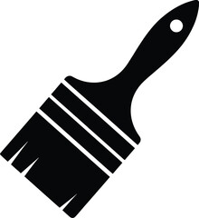 Professional Paintbrush Vector Icon Design Element
