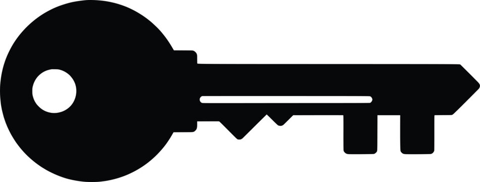 Unlock Success A Vector Key Illustration