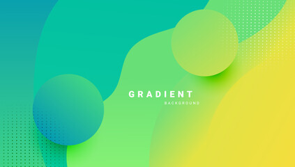 Colorful abstract background with smooth gradients, for web, banner, and presentation. 