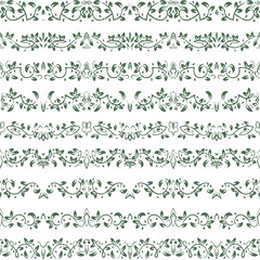 Beautiful flower art and mandala vector design