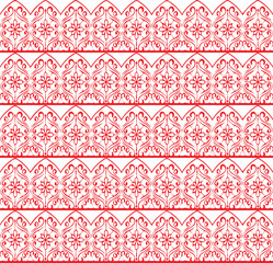 Beautiful flower art and mandala vector design