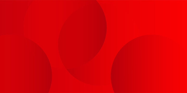 Abstract red background with circles and dots. for gift card, Poster on wall poster template, EPS 10