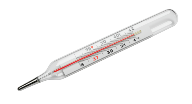Isolated Medical Thermometer