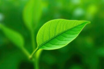 Close View of Tea Leaves