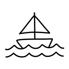 icon vector sea ship