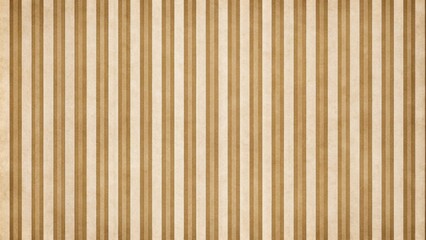 Elegant Beige and Brown Vertical Striped Pattern Background Texture