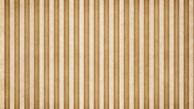 Elegant Beige and Brown Vertical Striped Pattern Background Texture