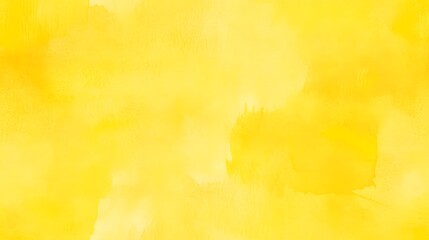 Abstract, vibrant, yellow watercolor backdrop.
