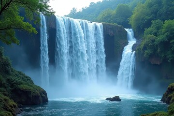 Fototapeta premium Waterfall Spectacle