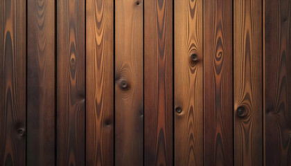 Obraz premium Vertical wooden planks showcase the natural beauty of wood grain, forming a stunning backdrop.
