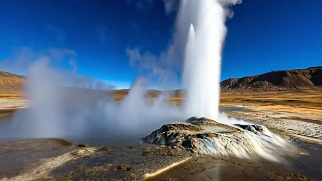 El Tatio geysers in Chile at the Atacama Desert